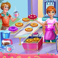 Annie Cooking Donuts Play