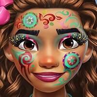 Exotic Princess Makeup Play