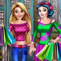 Girls Mall Shopping Play