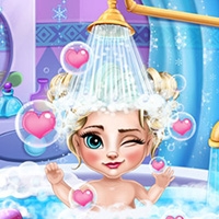 Ice Queen Baby Bath Play
