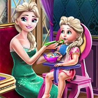 Ice Queen Toddler Feed Play