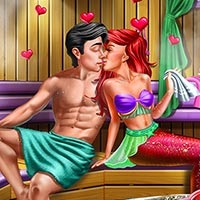 Mermaid Sauna Flirting Play