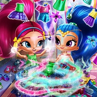 Shimmer and Shine Wardrobe Cleaning Play