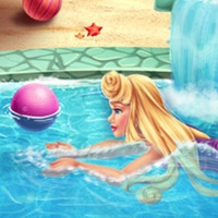 Sleeping Princess Swimming Pool Play