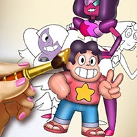 Steven Universe Coloring Book Play