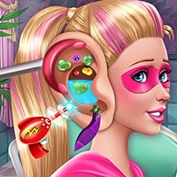 Super Doll Ear Doctor Play