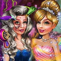 Witch to Princess Makeover Play